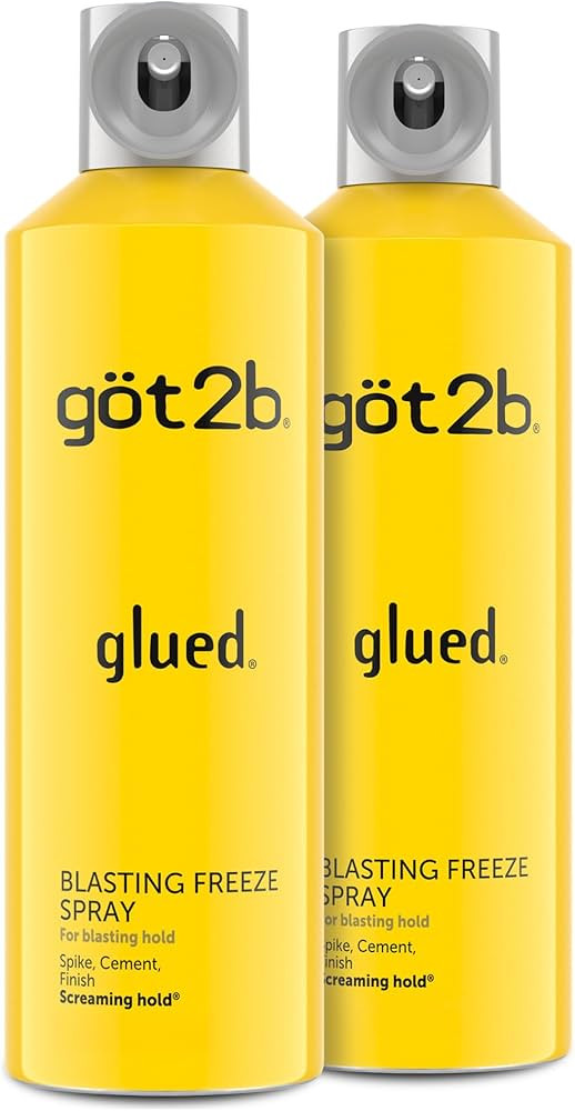 Got2b Glued Blasting Freeze Hairspray, 12 oz, Pack of 2 | Amazon (US)