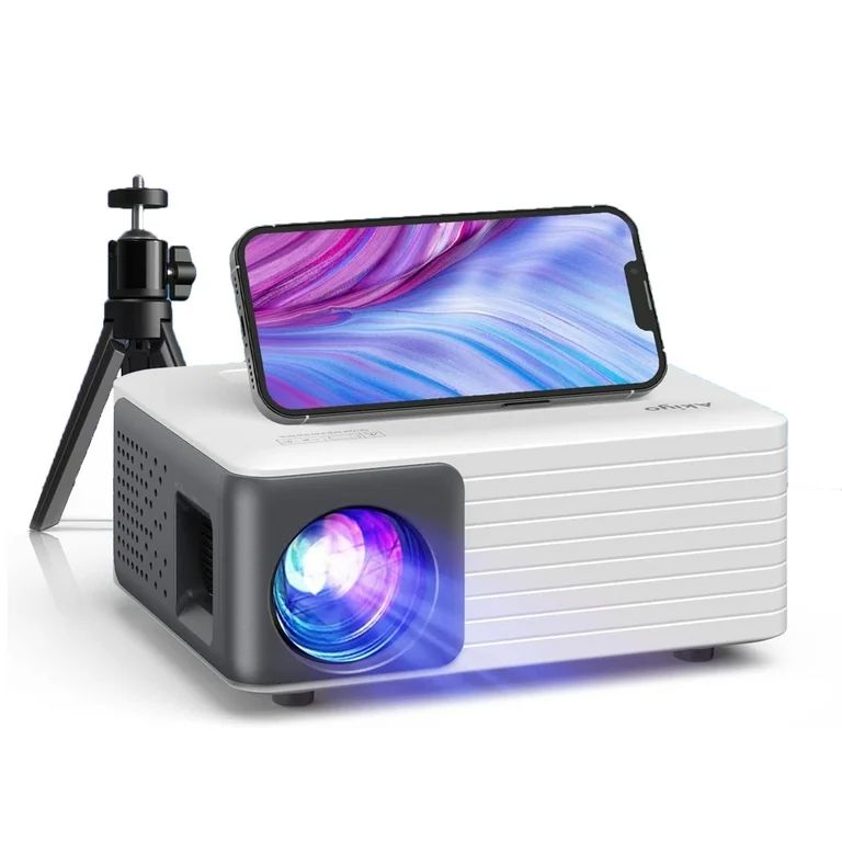 Crosstour WiFi Mini Portable Projector, HD 720P Supported Portable Video Outdoor Movie Projector ... | Walmart (US)