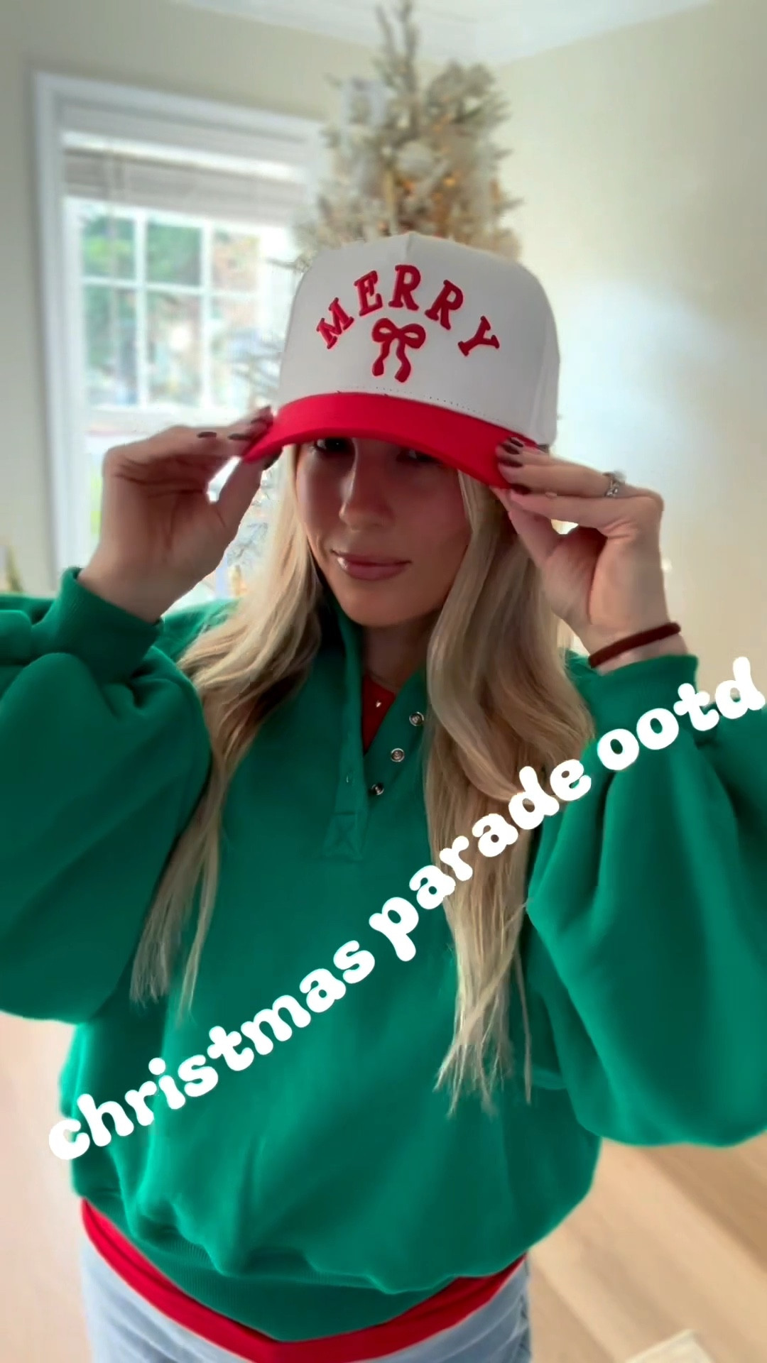 extra merry in my new fav hat ❤️ 

My pullover is sold out - linked some similar options!

#LTKootd #LTKdayinmylife #LTKHoliday