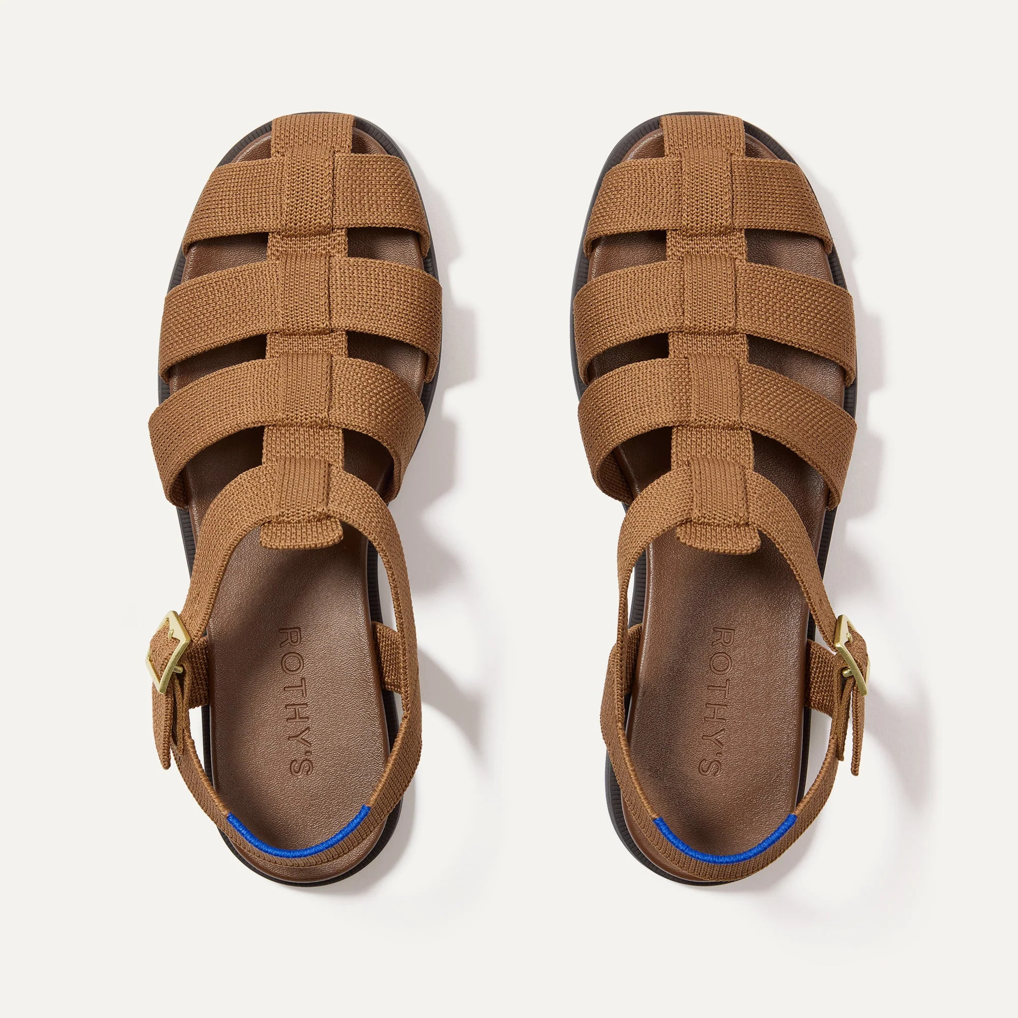 The Fisherman Sandal in Pecan | Women's Sandals | Rothy's | Rothy's