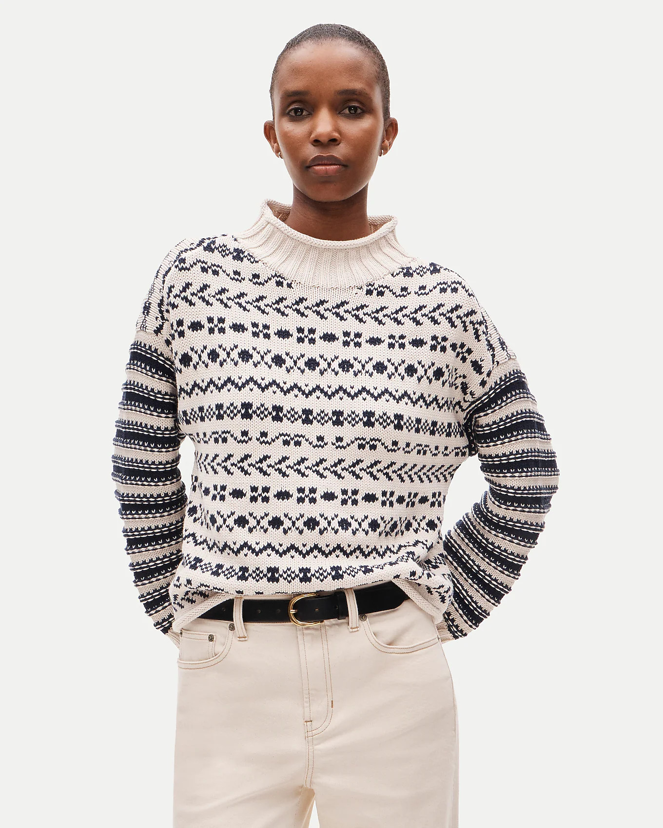 2025 Rollneck™ Fair Isle sweater | J. Crew US