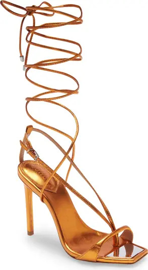 Schutz Vikki Ankle Tie Sandal | Nordstrom | Nordstrom