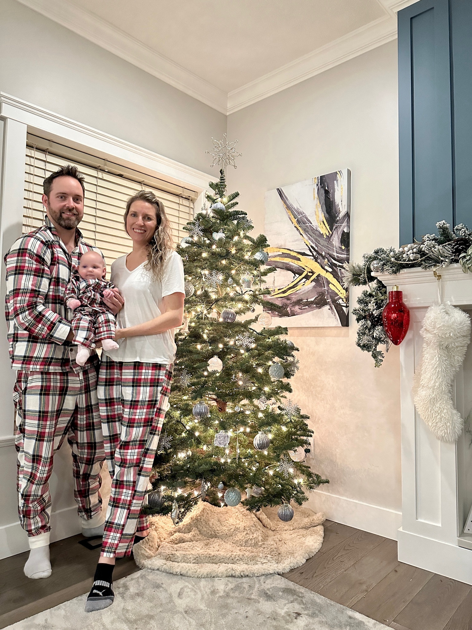 Matching family PJs for the holiday season! Yes please! I’m wearing women’s medium, needed tall but it wasn’t available when I ordered! I’m almost 5’9” for reference! Hubby is wearing men’s medium.

#LTKfamily #LTKHoliday #LTKSeasonal