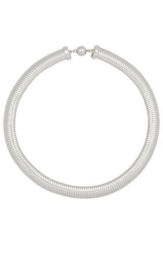 Flex Snake Chain Necklace in Silver | Revolve Clothing (Global)