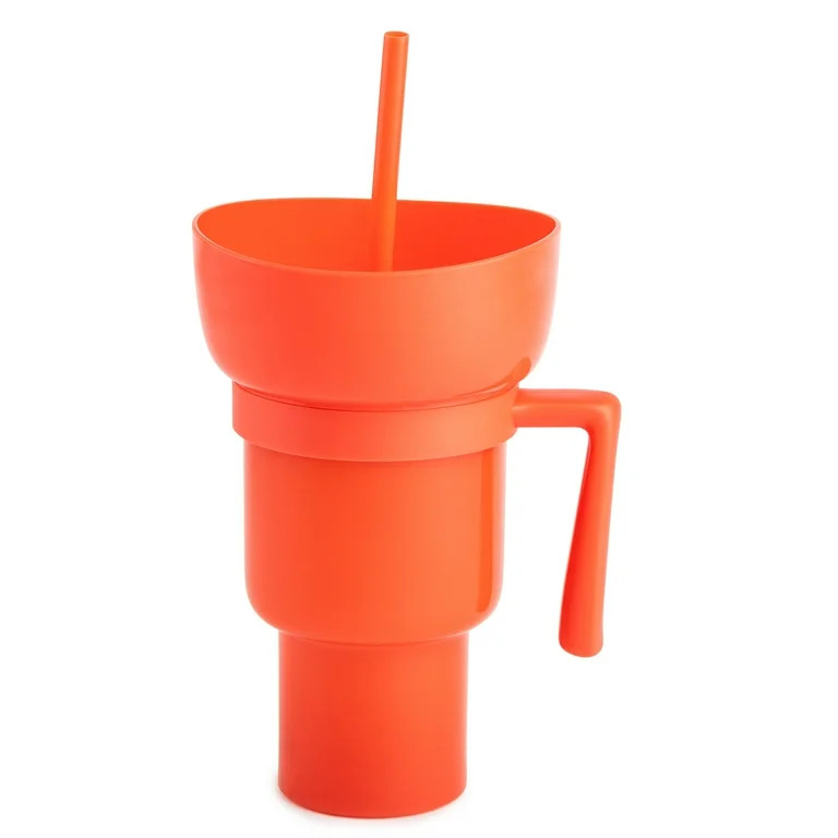Mainstays Polypropylene Tumbler 32 fl oz, Coral | Walmart (US)