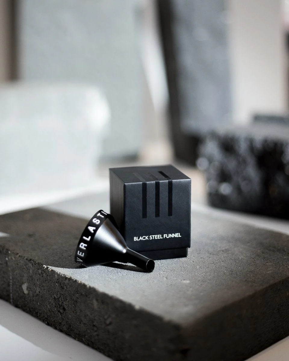 Black Steel Funnel | Everlasting Candle Co.