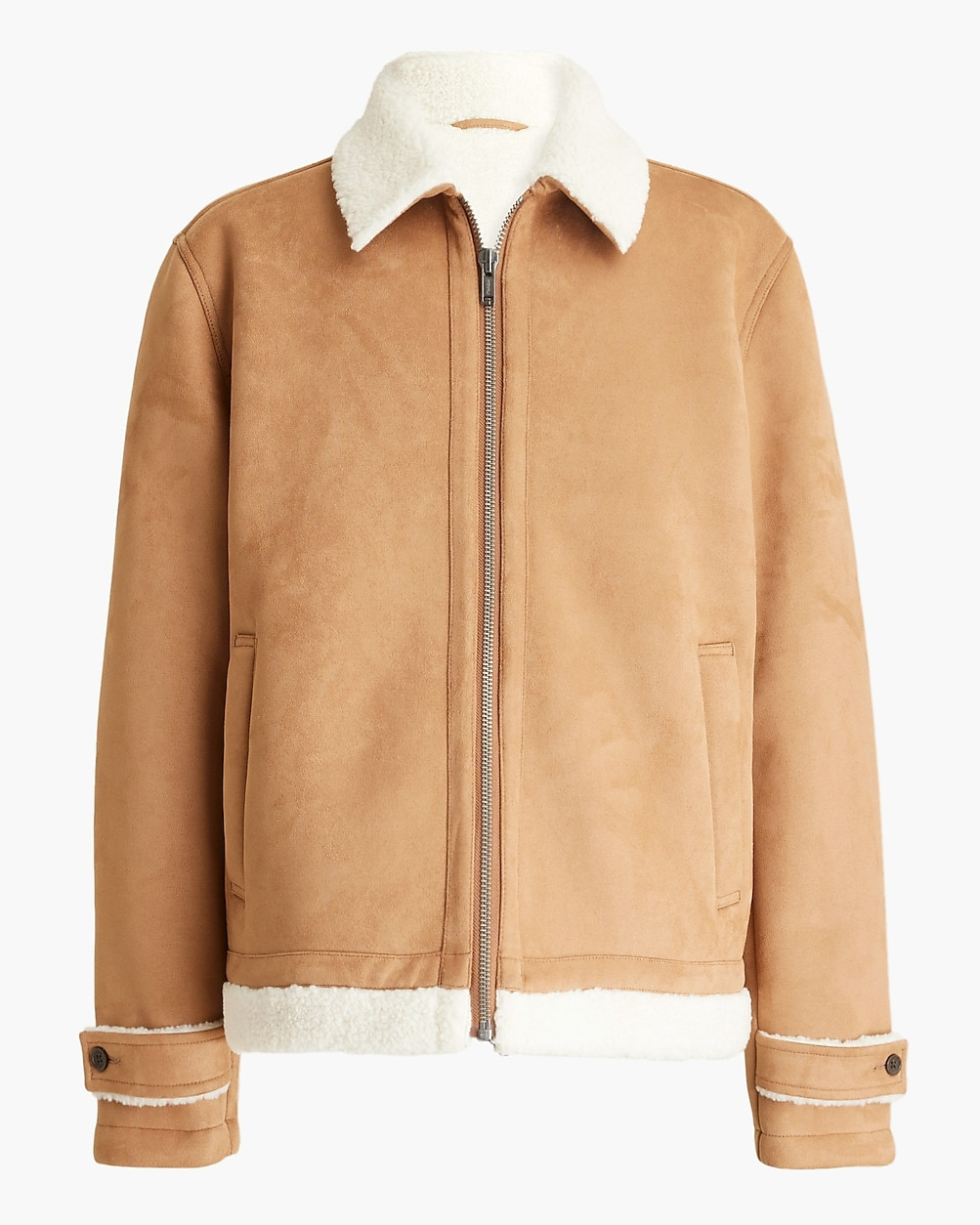 Sherpa bomber jacket | J.Crew Factory