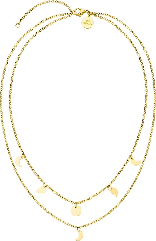 Purelei Luna Kette Damen \u2013 Halskette Damen aus langlebigem Edelstahl \u2013 Wasserfeste Kett... | Amazon (DE)