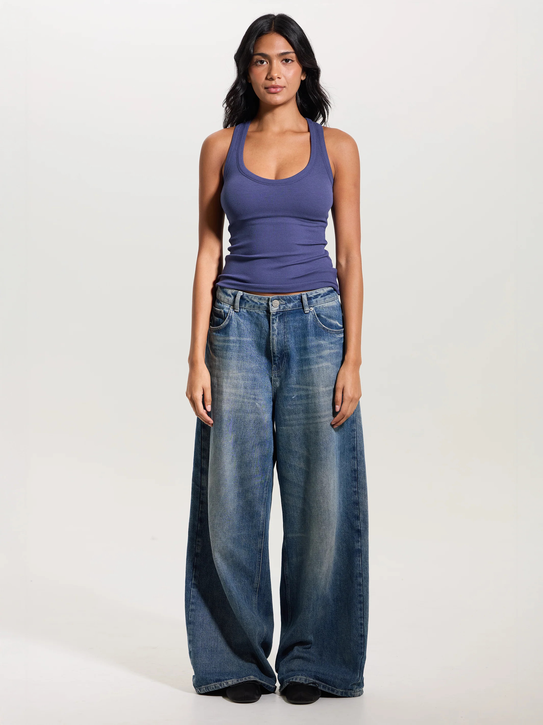 Ribbed Scoop Racerback Brami | Klassy