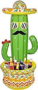 Triumpeek Inflatable Cactus Cooler, 55" Fiesta Cactus Ice Bucket Wearing Sombreros for Summer Swi... | Amazon (US)