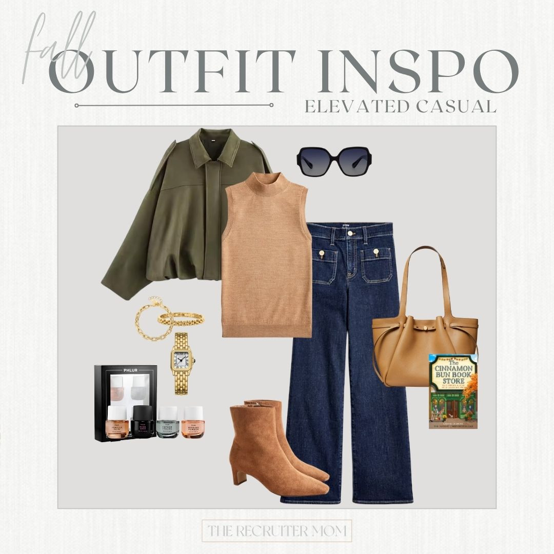 Green Swing Faux Suede Jacket with Mock Neck Sweater and Dark Wash Jeans #elevatedcasual #everydaycasual #falloutfit  

 

#LTKSeasonal #LTKFindsUnder100 #LTKStyleTip