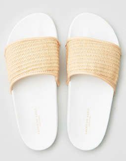 AE Woven Pool Slide | American Eagle Outfitters (US & CA)