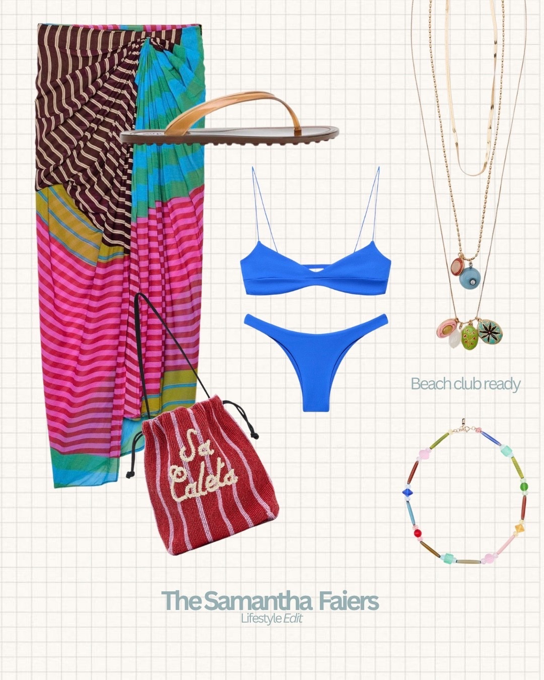 Beach club ready 🤌🏽✈️

Linked the look below 🔗

#LTKsummer #LTKstyletip #LTKswimwear