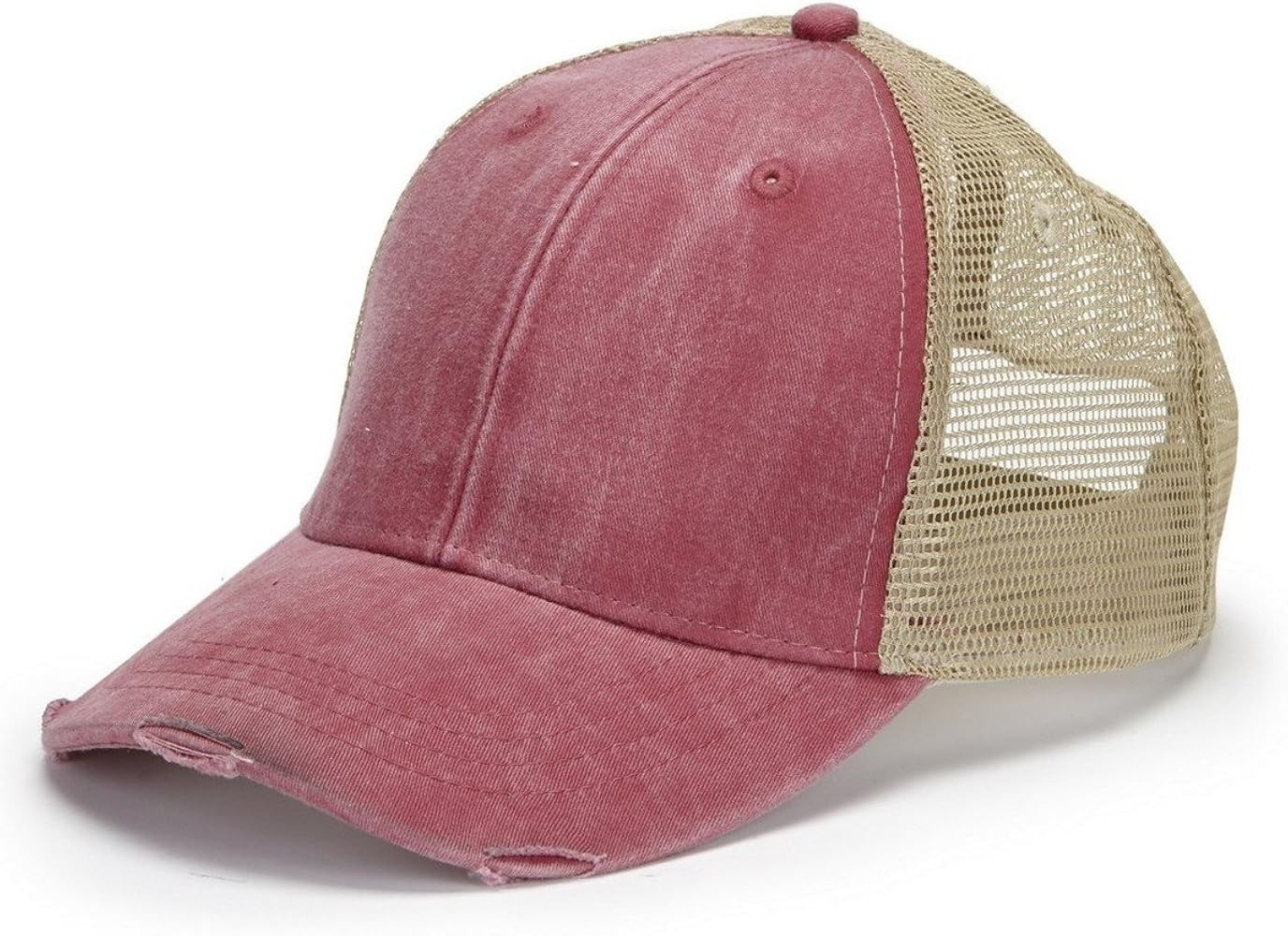 Distressed Ollie Cap OS NAUT RED/ TAN | Amazon (US)
