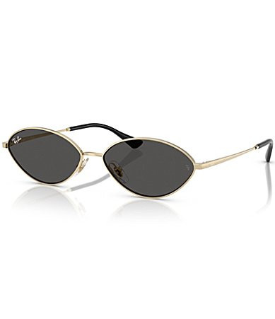 Ray-Ban Women's RB3757 Kai 56mm Retro Oval Sunglasses - Pale Gold | Dillard's