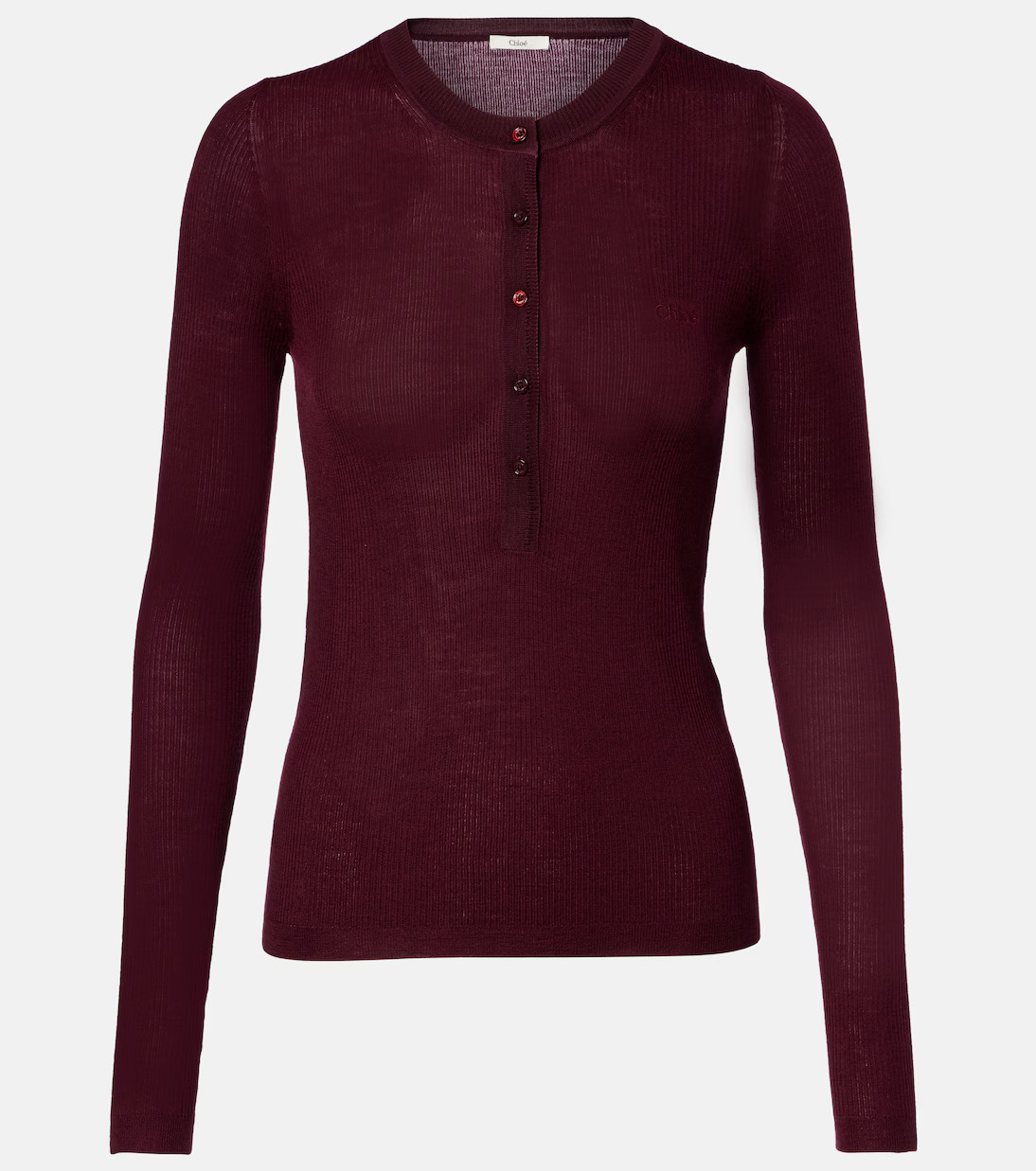 Wool Henley shirt | Mytheresa (INTL)