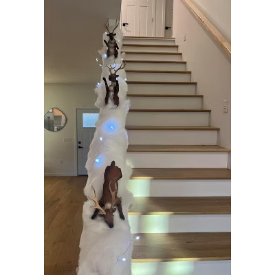 Midlee Christmas Reindeer Winter Stairway Decoration- Set of 3 | Target