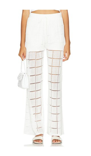 Maja Pants in White | Revolve Clothing (Global)