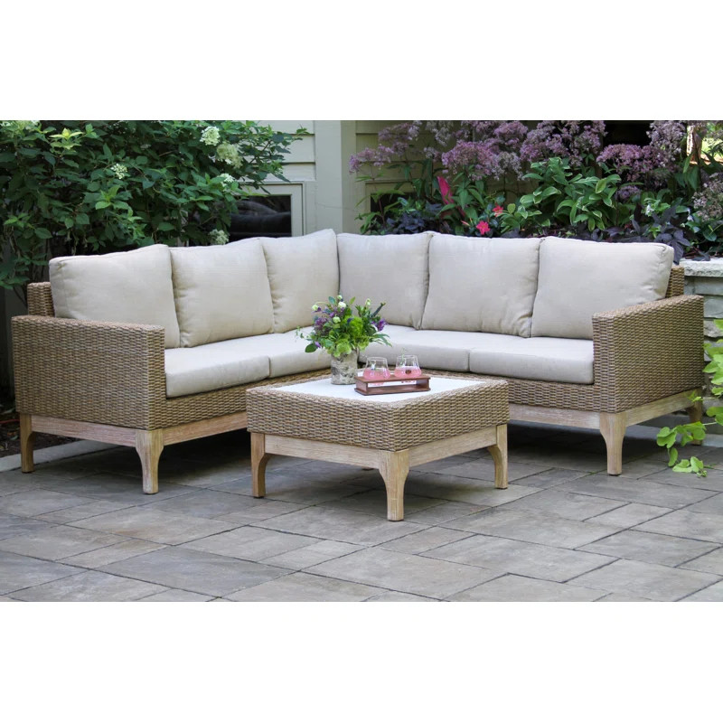 Luro 5 - Person Outdoor Seating Group with Cushions | Wayfair North America