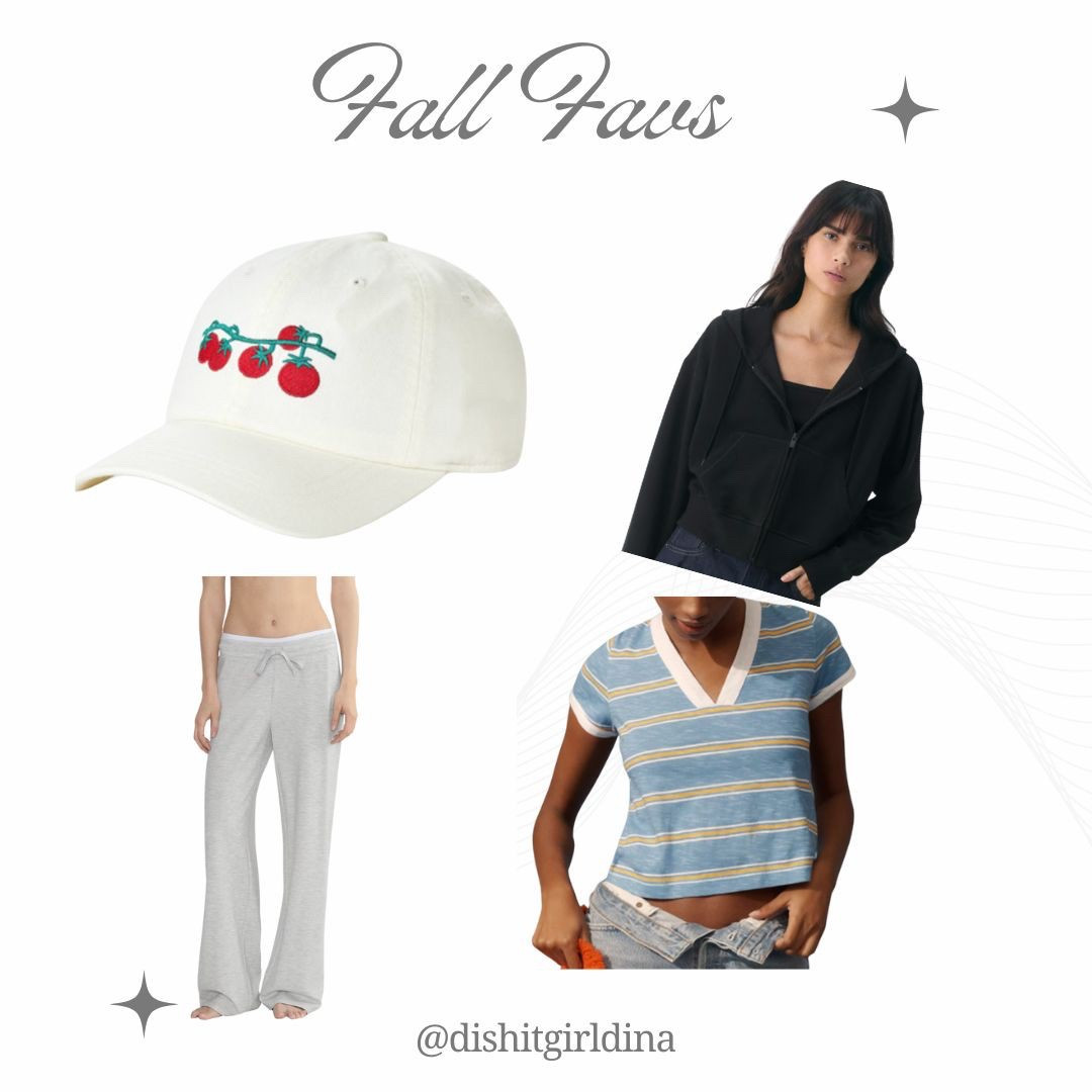 The sweatsuit and hat I’m living in the fall from Aritzia !