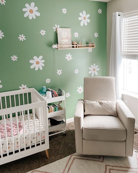 Our baby girl nursery 💚 I love how welcoming and cheery it is. Not to mention, everything was super affordable!

#LTKHome #LTKBaby #LTKBump
