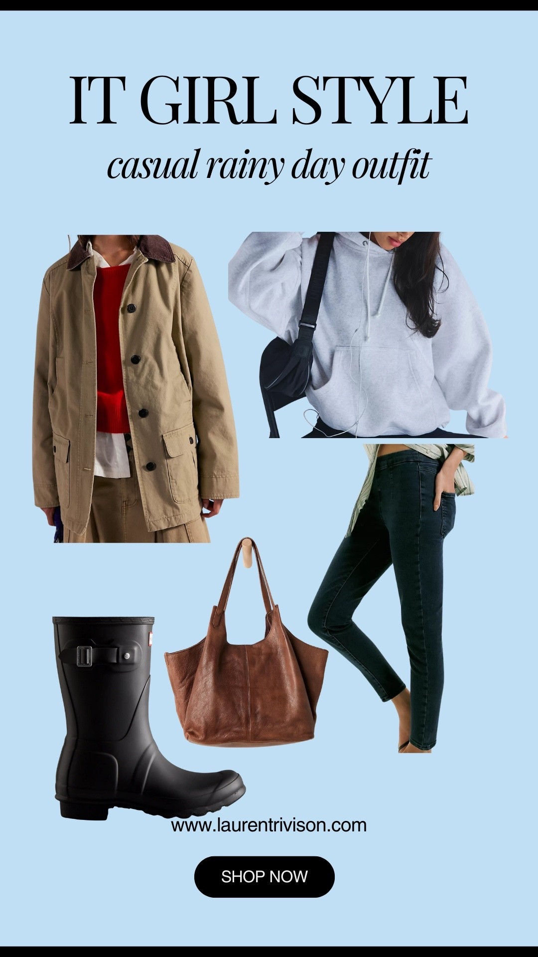 What to wear on a rainy day: easy layers, comfy pieces, and weather-ready essentials. 🌧️

#LTKSeasonal #LTKMidsize #LTKU
