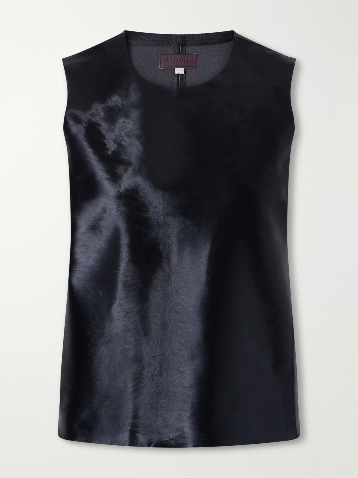 STOULS - Goya Fantasy Calf Hair Tank - Black | NET-A-PORTER (US)