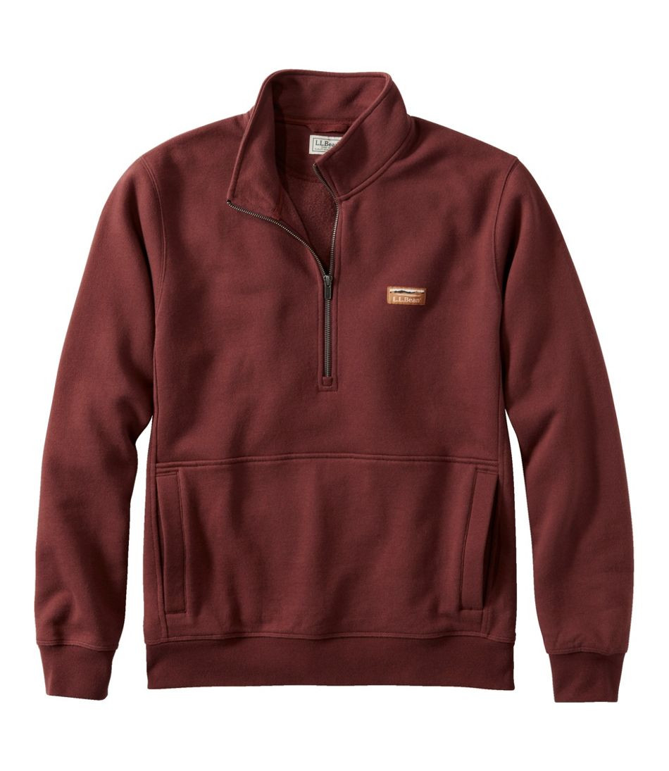 Men's Katahdin Iron Works® Half-Zip Sweatshirt, Utility | L.L. Bean