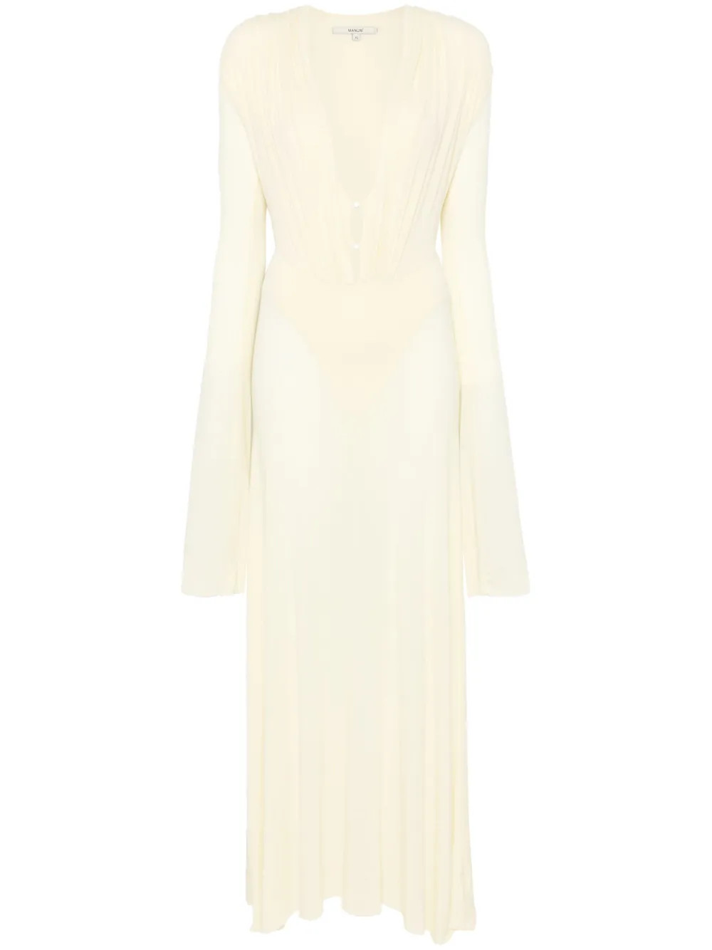 MANURI Suki Dress | Yellow | FARFETCH BR | Farfetch (BR)