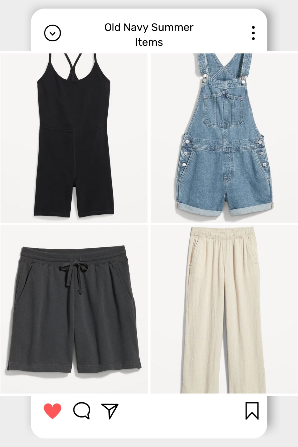 Old Navy summer must-haves ! 

#LTKFind #LTKstyletip #LTKSeasonal