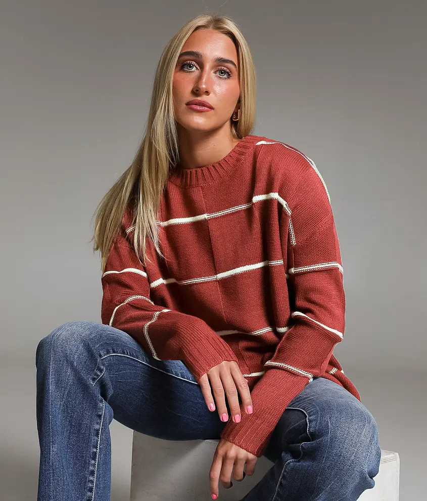 Striped Sweater | Buckle