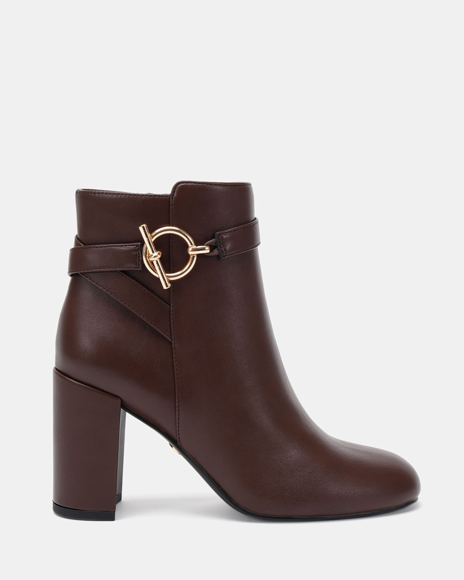 KIDA MILK CHOCOLATE Ankle Boots | Novo Shoes