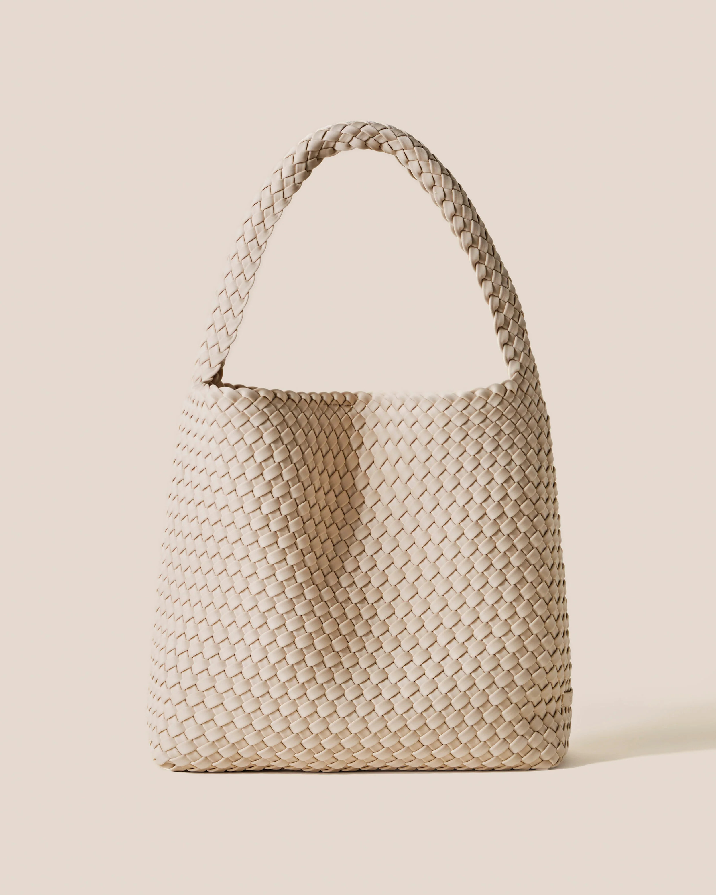 Nomad Medium Hobo | Ecru | Naghedi