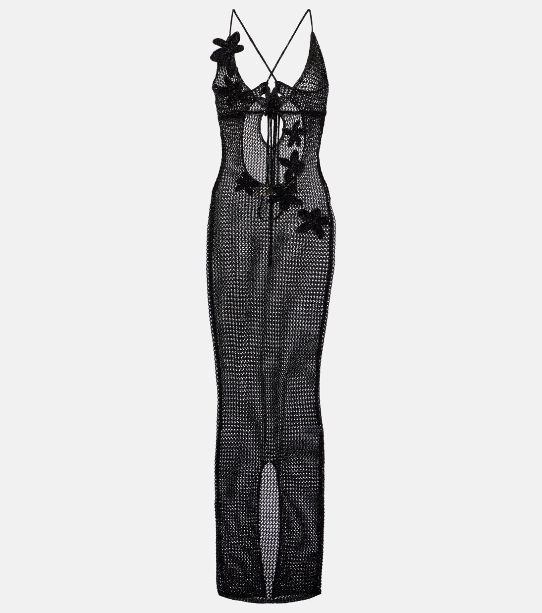 Hilsa open-knit lamé maxi dress | Mytheresa (US/CA)