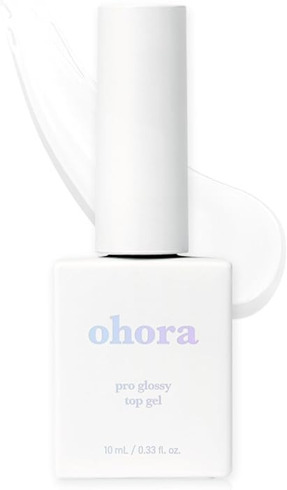 ohora Gel Nail Care (Pro Glossy Top Gel) - Corrects Nail Texture, Easy to Use & Easy to Remove fo... | Amazon (US)