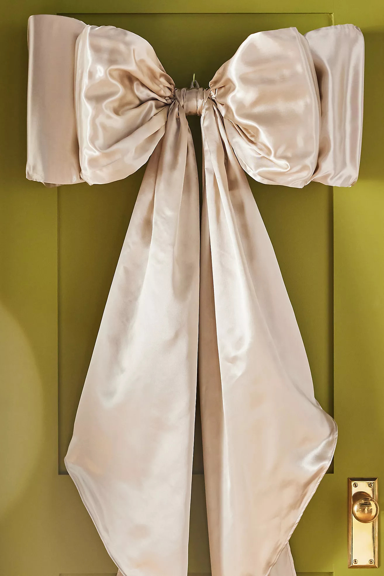 Satin Bow Tree Topper | Anthropologie (US)