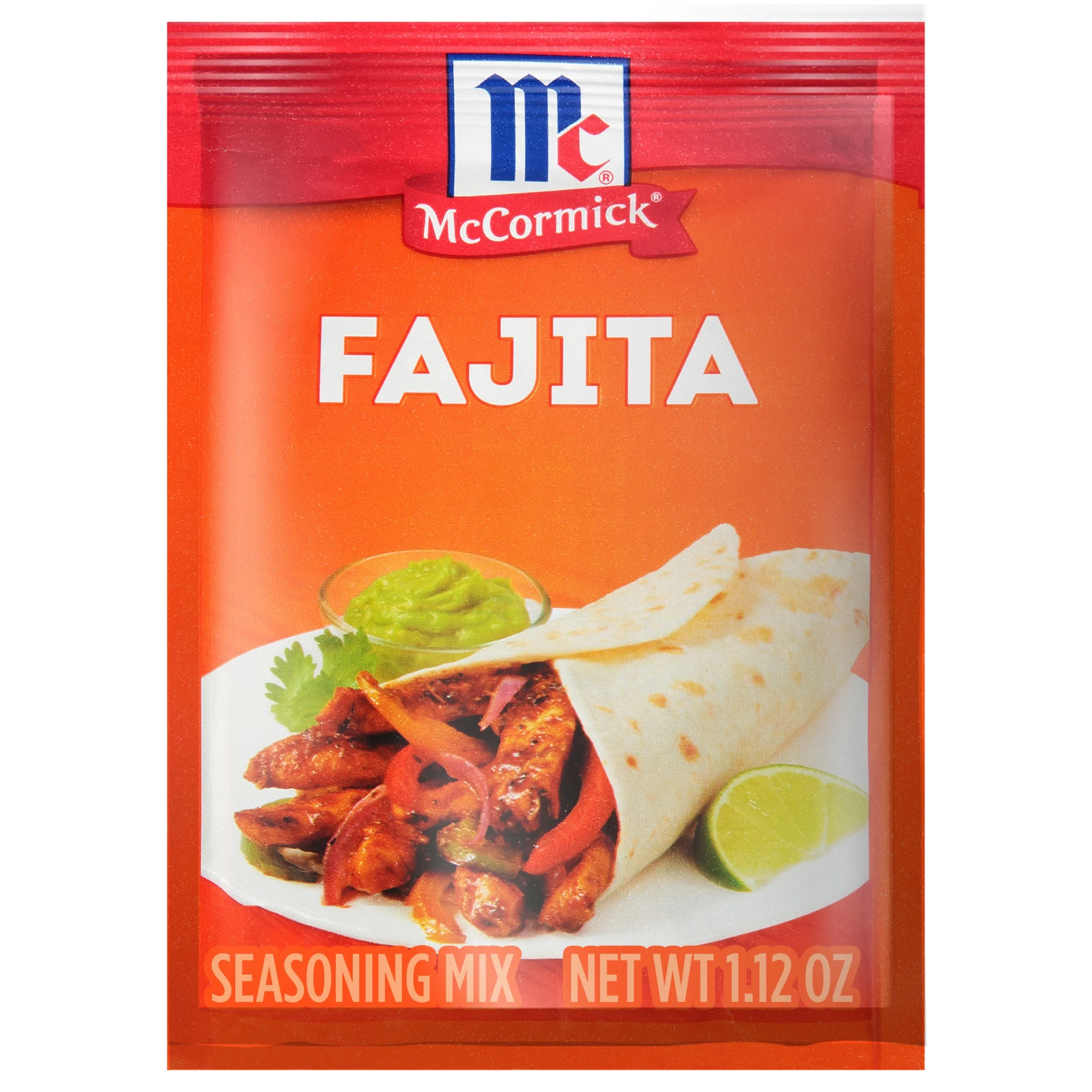 McCormick Fajita Seasoning Mix, 1.12 oz Envelope | Walmart (US)