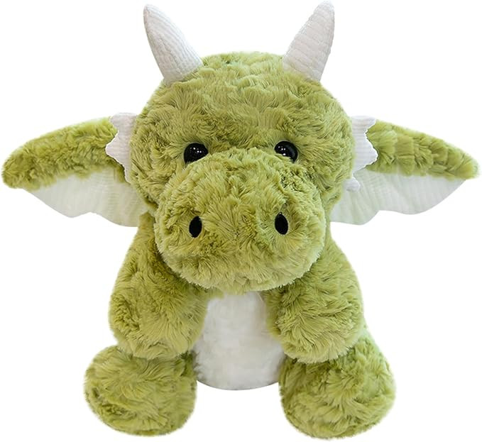 SUSULF Little Flying Dragon - Stuffed Animal Plush Toy Gifts（Green,7.87in） | Adorable Soft Dr... | Amazon (US)