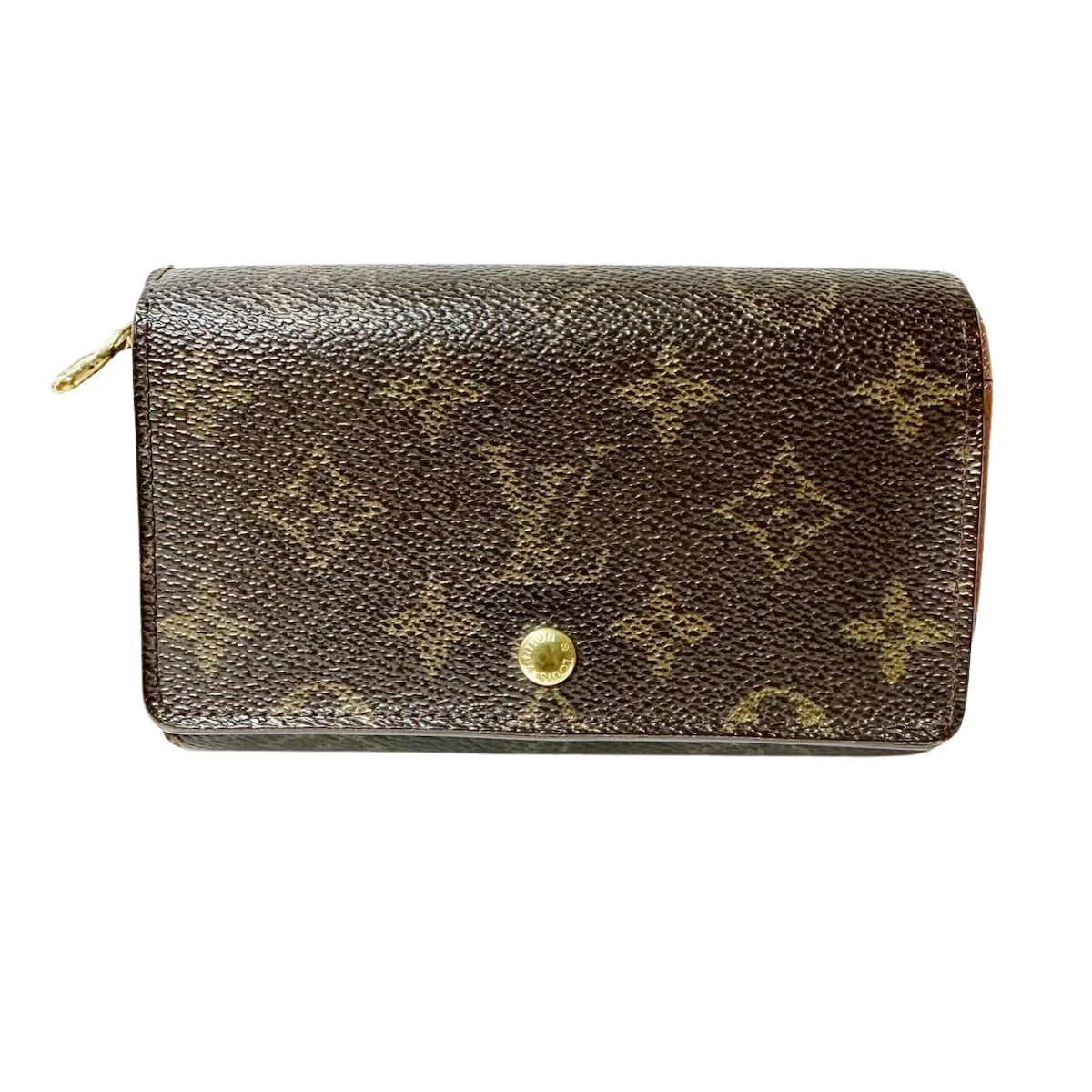 Louis Vuitton Trésor Canvas Wallet (Pre-Owned) | Shop Simon