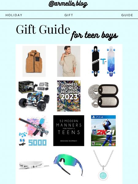 Gift guide for teen boys! Everything your teen will love!

#LTKGiftGuide #LTKHoliday #LTKSeasonal