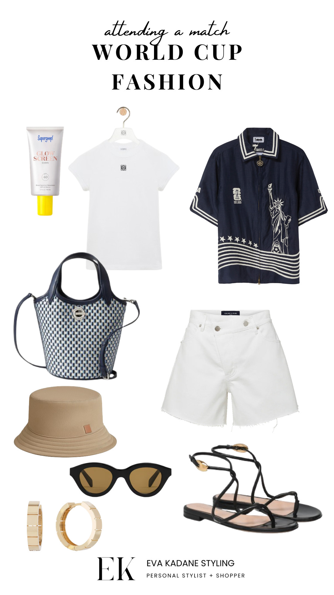 Match-day dressing, refined. Crisp whites, tailored separates, and polished accessories designed for long afternoons in the sun and stylish moments in the stands.

#LTKBeauty #LTKSeasonal #LTKTravel