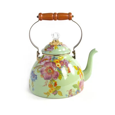 Flower Market 3 Quart Tea Kettle | Wayfair Professional