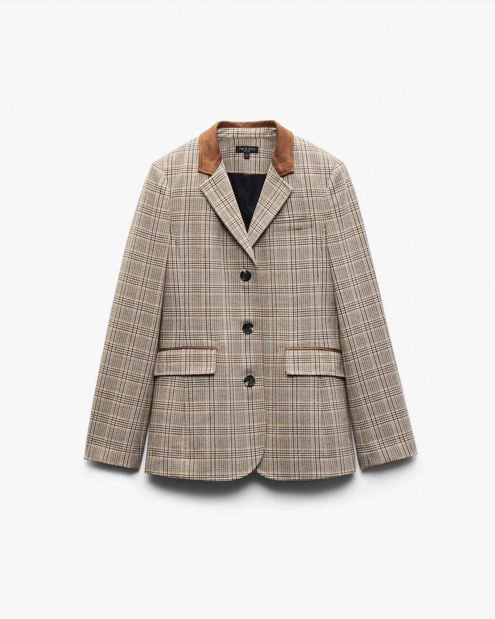 Evia Plaid Blazer | rag & bone
