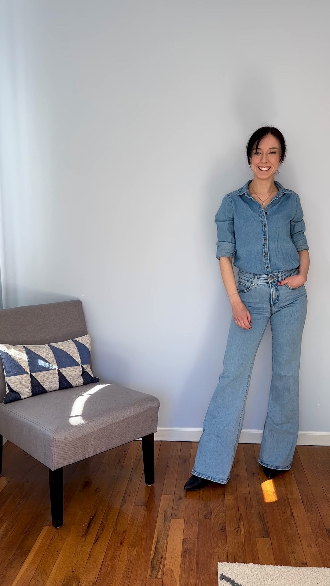 Denim on denim👖💙 GRWM for the day—because you can never go wrong with a classic! #OOTD #DenimOnDenim

#LTKFindsUnder100 #LTKStyleTip #LTKSeasonal