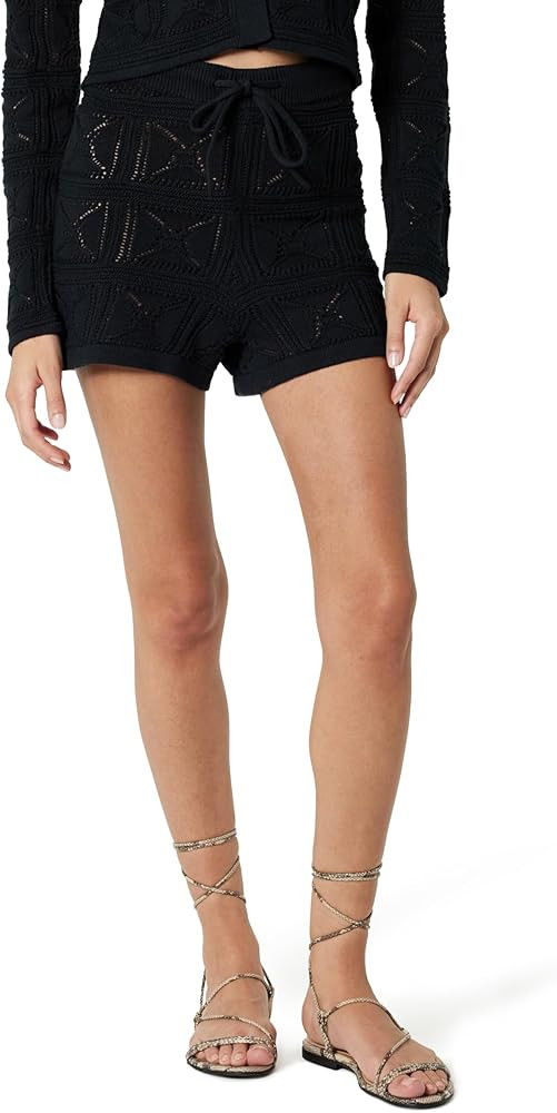 The Drop Women's Lee Drawstring Crochet Shorts | Amazon (US)