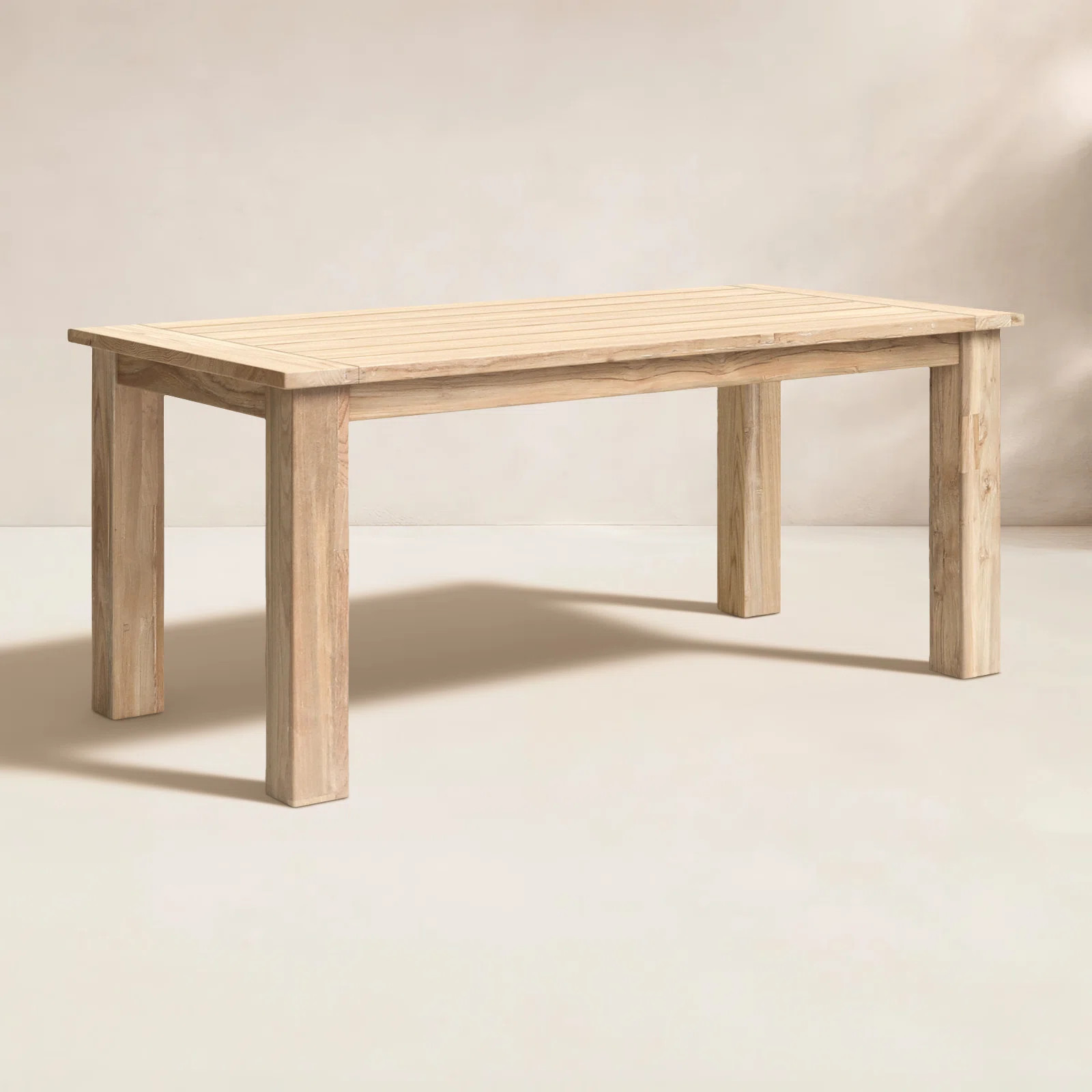 Morones Teak Wood Dining Table | Wayfair North America