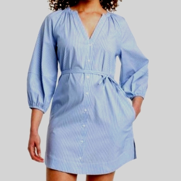 Balloon 3/4 Sleeve Mini SHIRTDRESS | Poshmark
