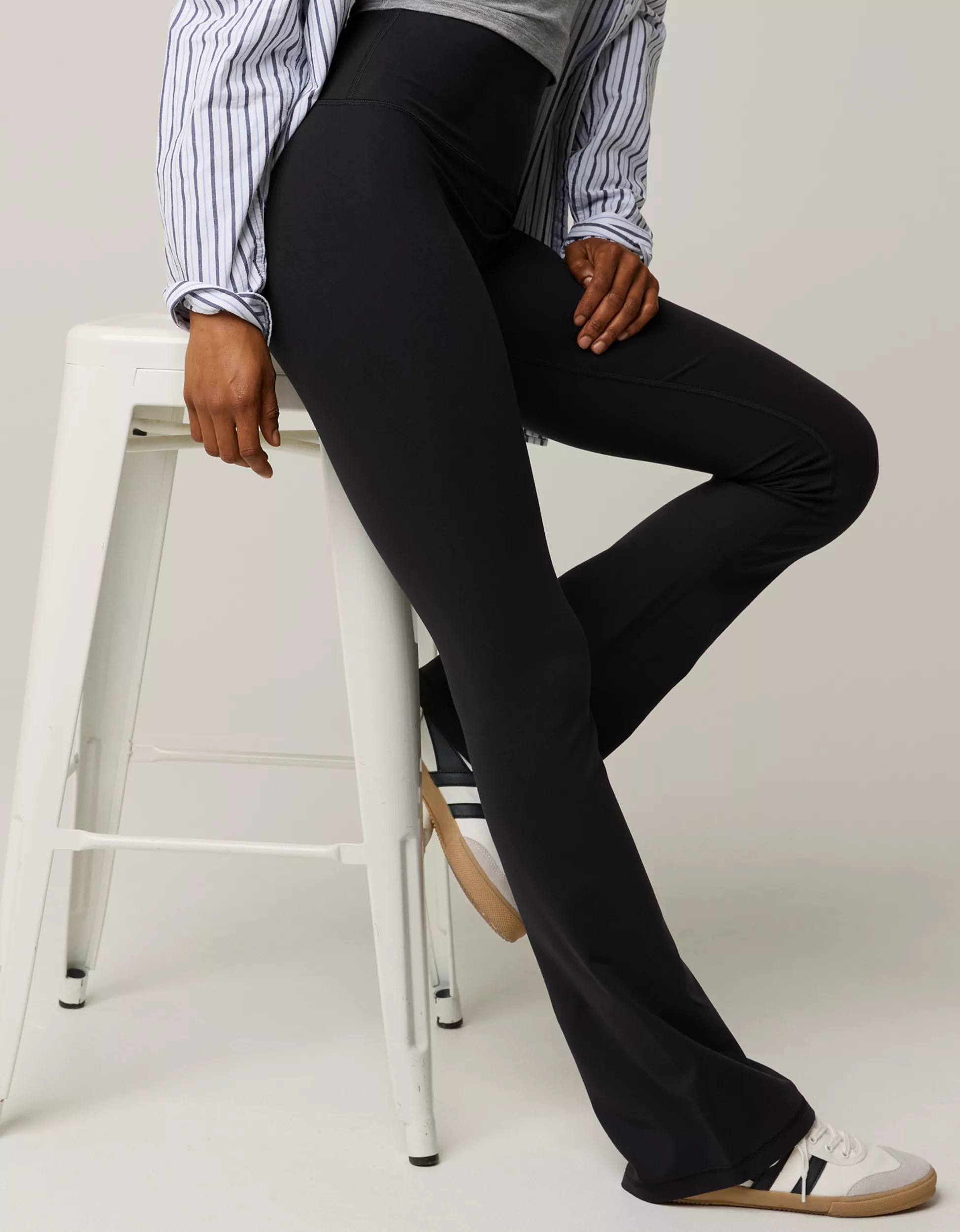 OFFLINE By Aerie The Hugger High Waisted Bootcut Legging | American Eagle Outfitters (US & CA)