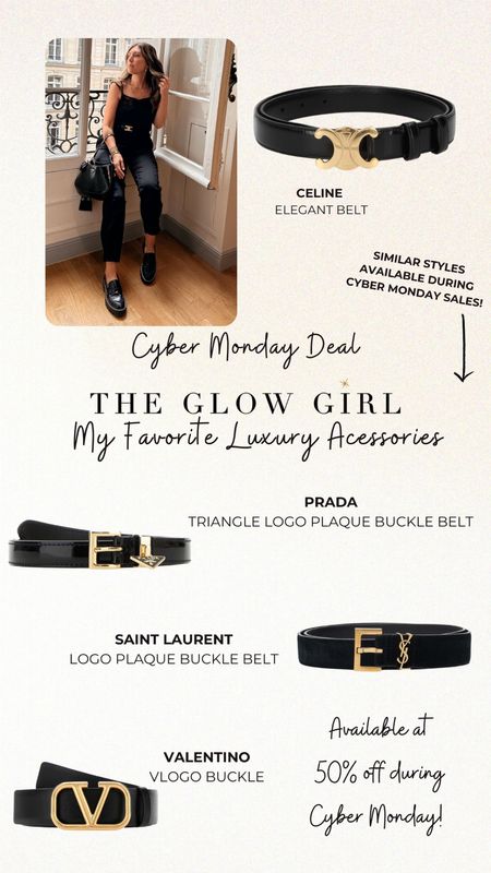 I’ve spotted these amazing #CyberMonday deals at #Cettire going on NOW! 

I love my #Celine belt and have linked similar #luxury belts here ✨

#LTKLuxuryFinds #YSL #Prada #Valentino

#LTKsalealert #LTKCyberWeek #LTKGiftGuide