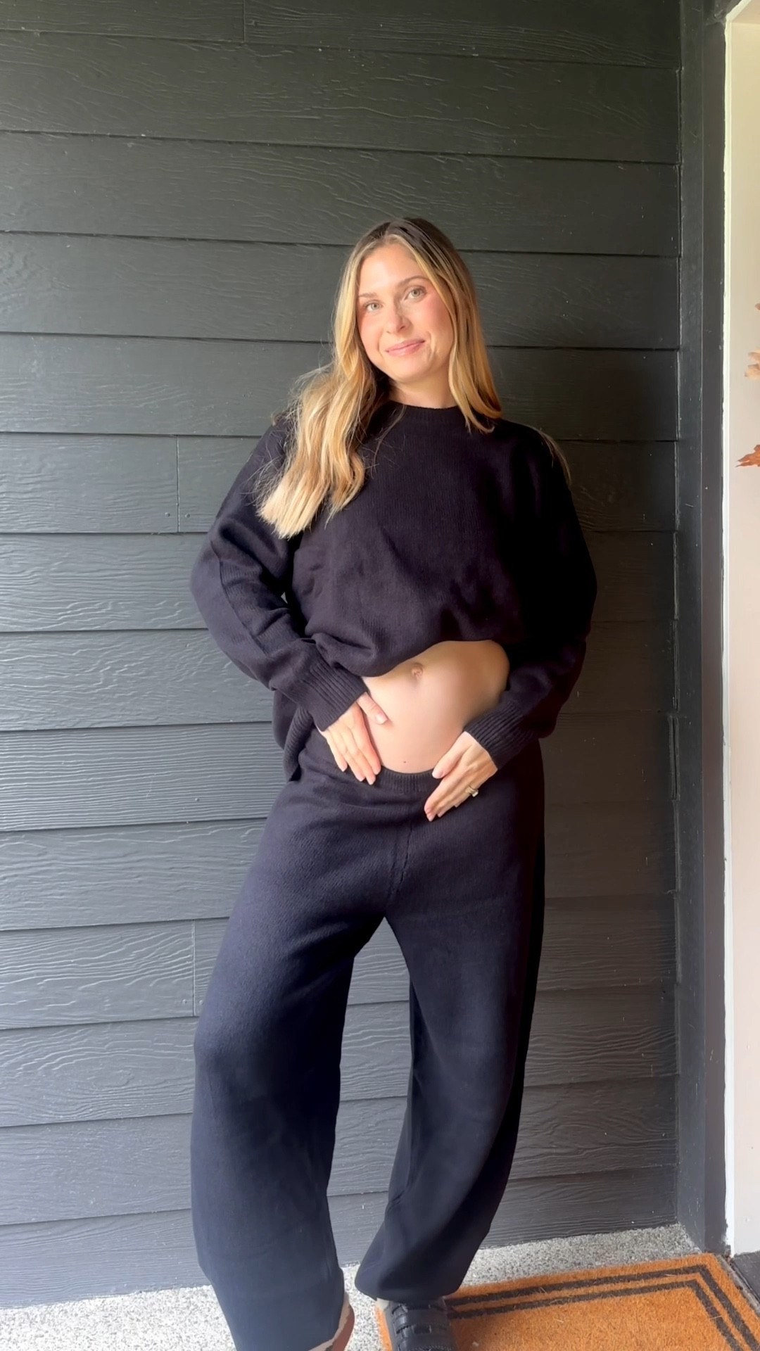 The perfect bump friendly matching set for fall🍂🍁

#LTKBump #LTKSeasonal #LTKStyleTip